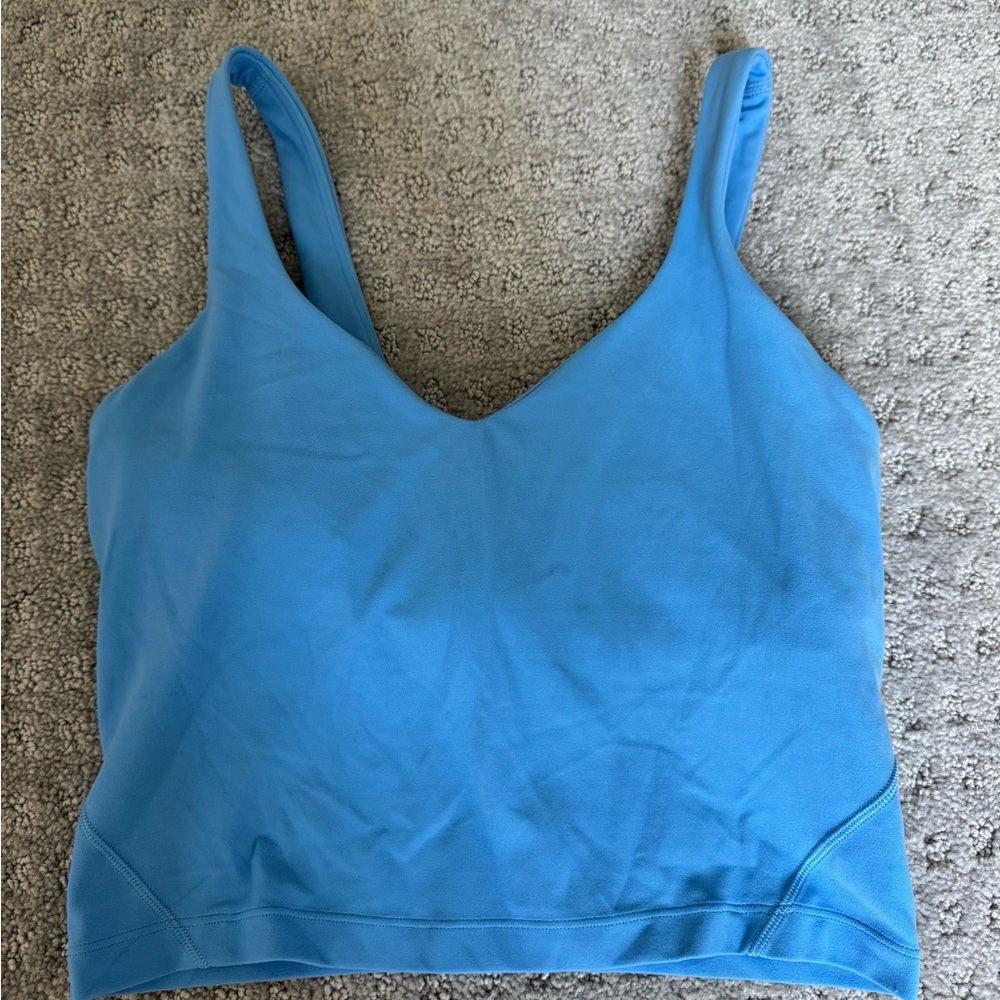 Blue Lululemon Align Tank